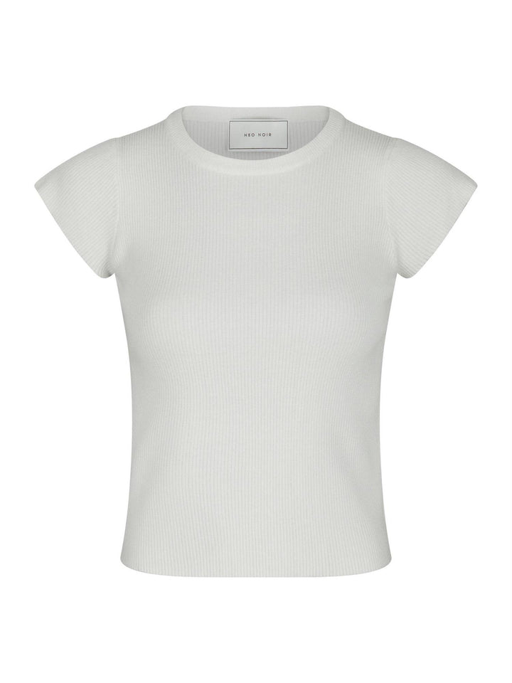 Tirra Knit Tee  Off White