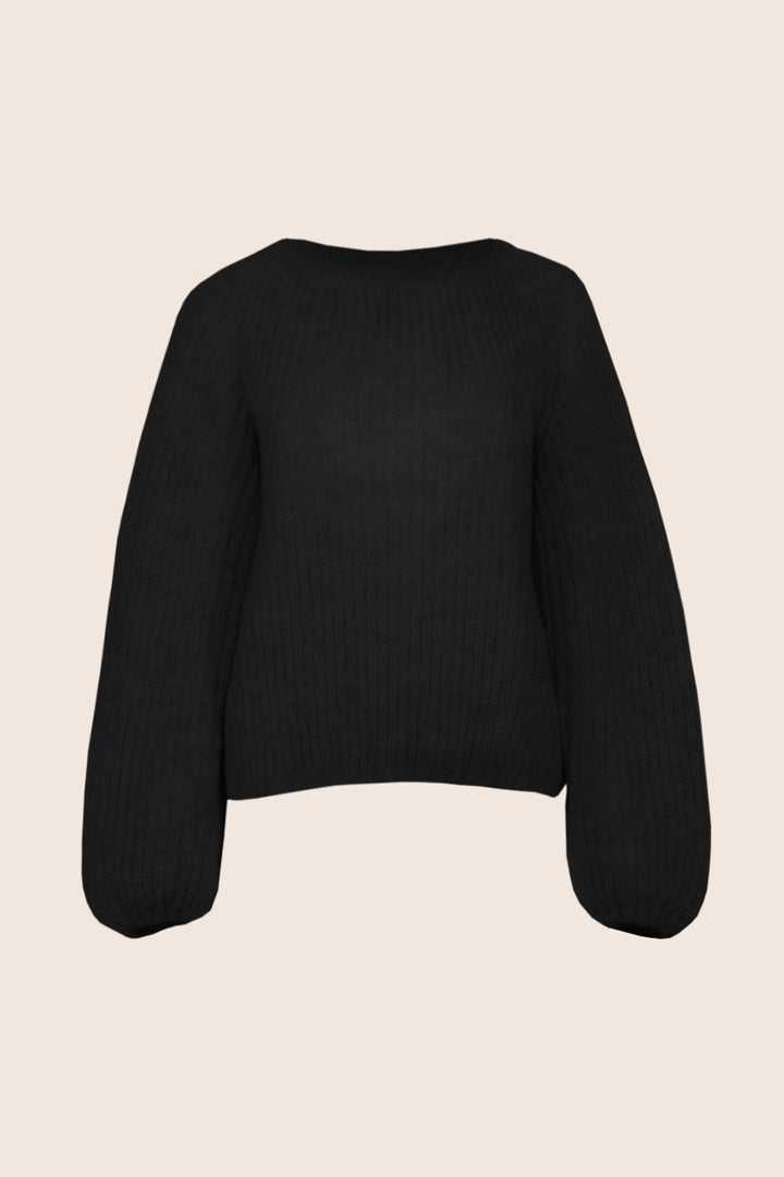 LERKE GENSER KORT  Black