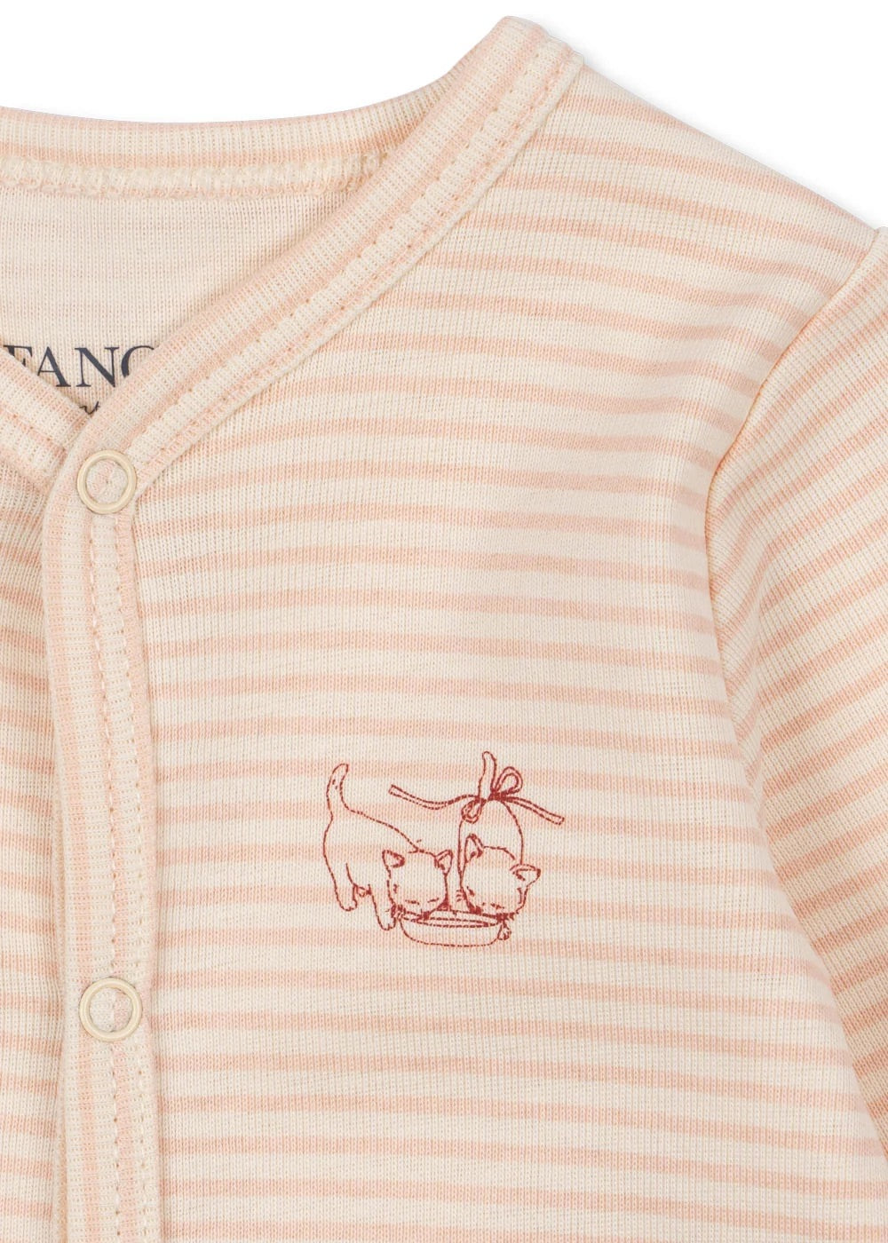 FIO ONESIE OCS  Tea Stripe Cameo