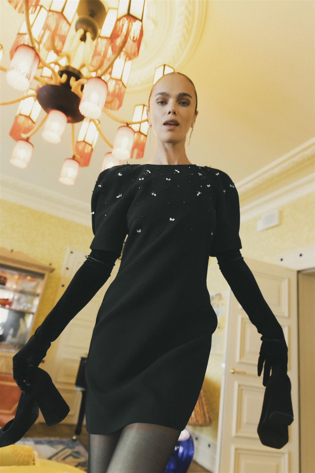 Tava Dress  Black
