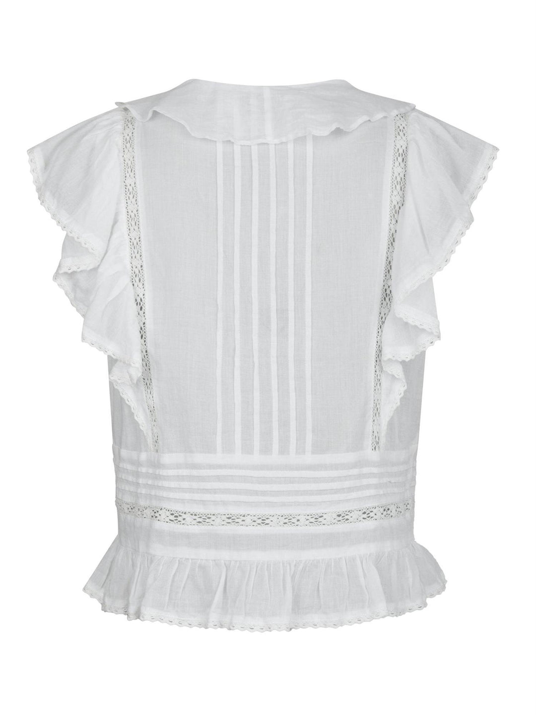NETALI S VOILE TOP  White