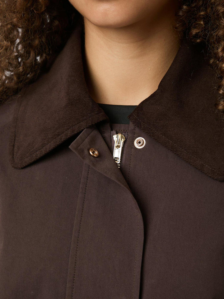 Anastacia Cord Jacket  Brown