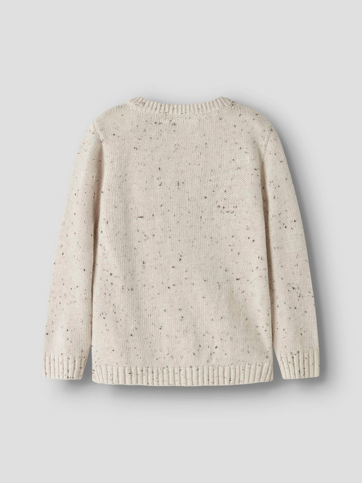 Nmmgalto Kai Ls Knit Lil  Offwhite