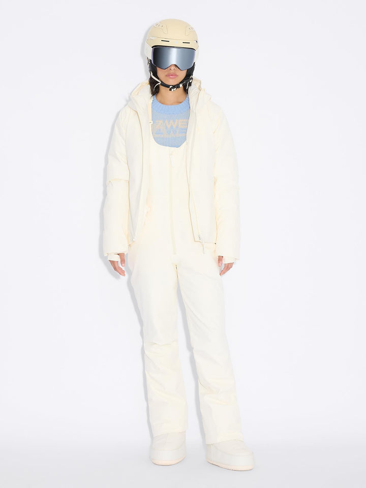 W Tryvann Lt Down Jacket  Ecru