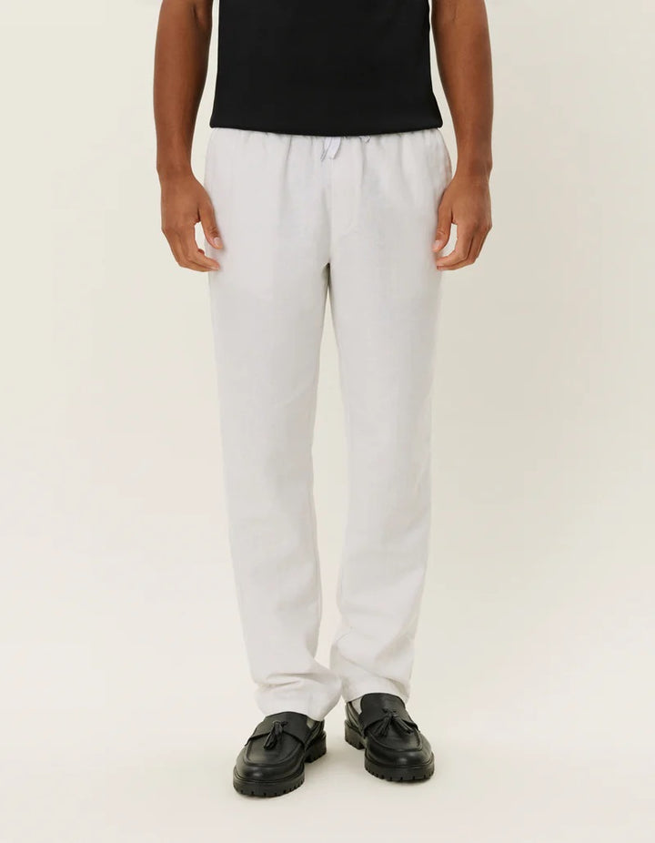 Patrick Linen Pants  White