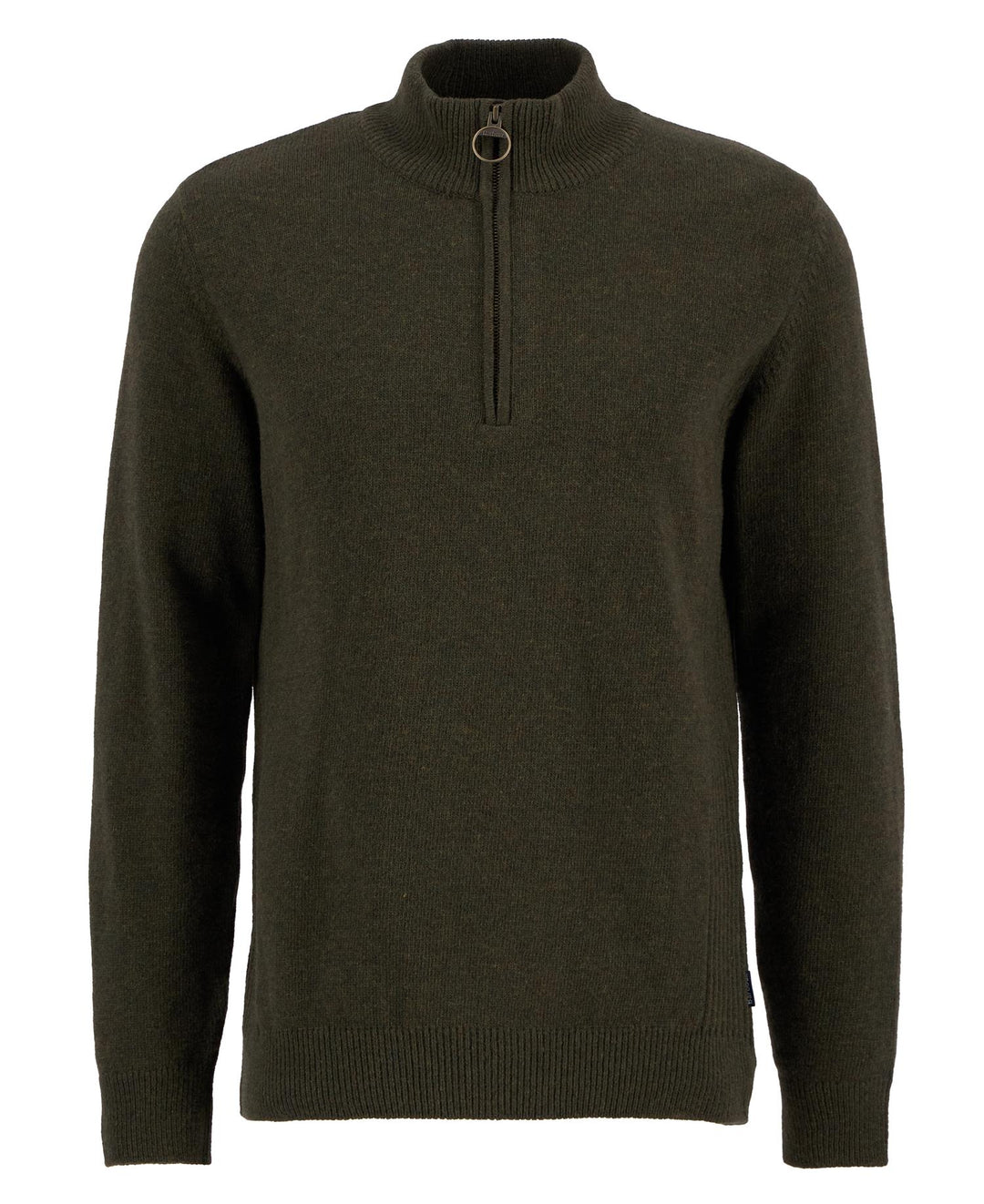Barbour Holden Half Zip  Olive Marl