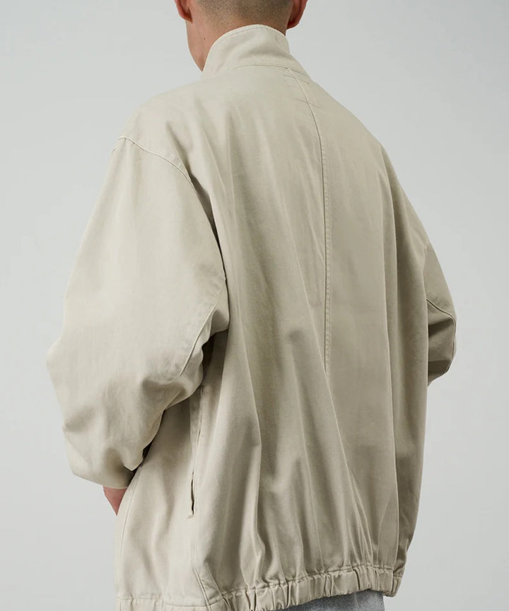 TWILL-AROUND JACKET  Sand Pigment