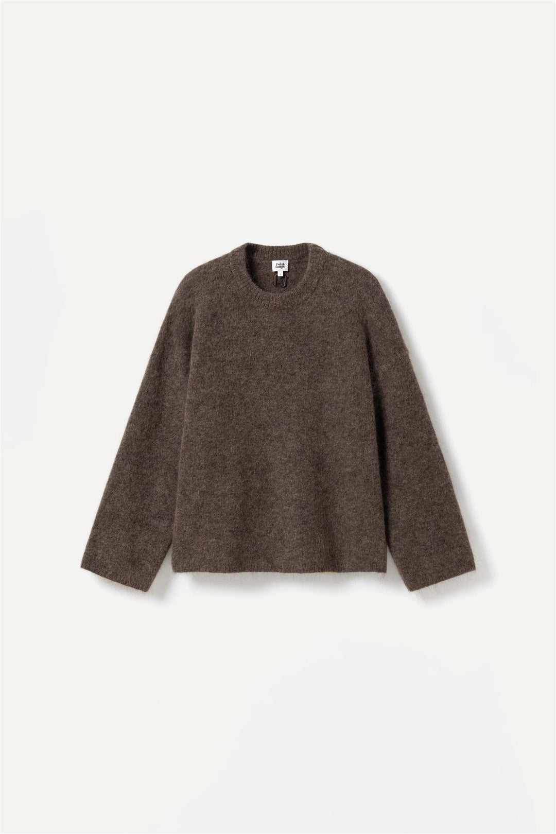 Mireya Knitted Sweater  Dark Taupe