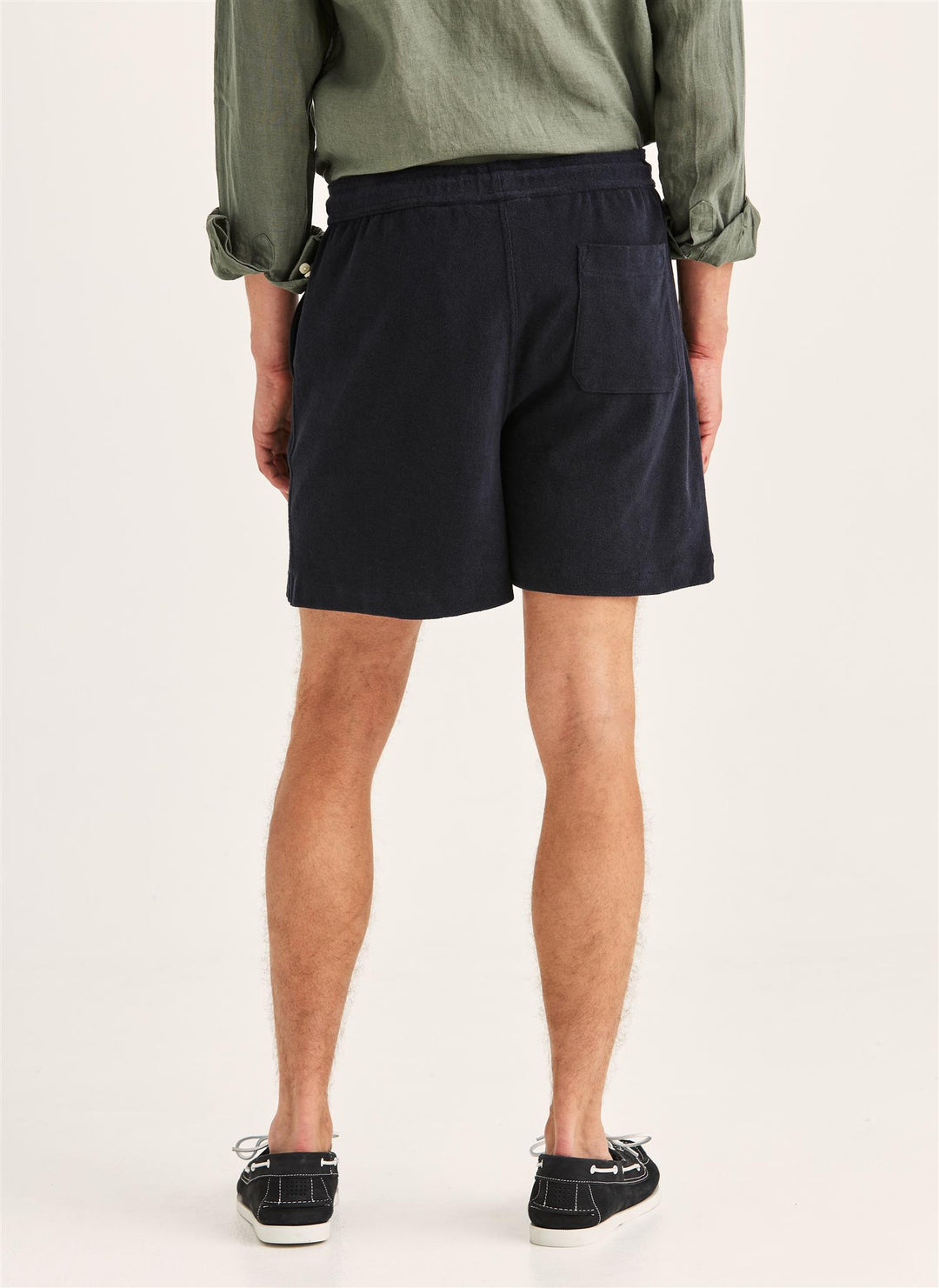 Delon Terry Shorts  Old Blue
