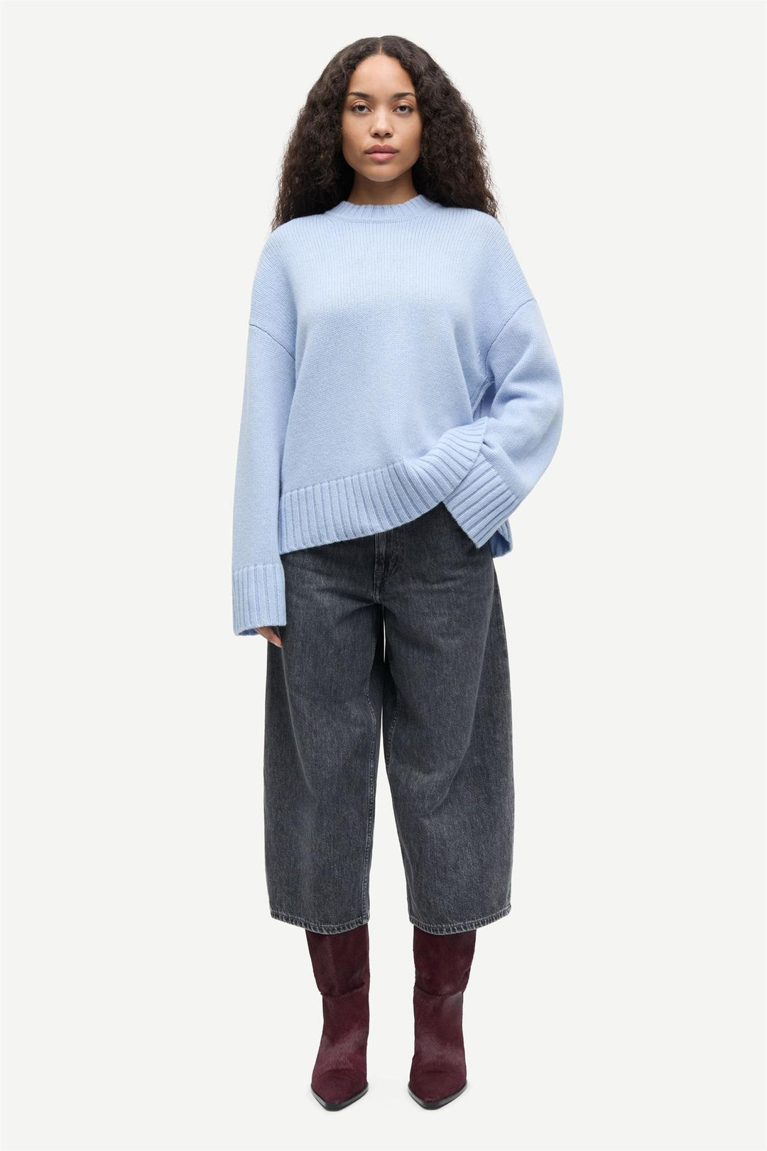 Sakeiku Sweater  Cashmere Blue