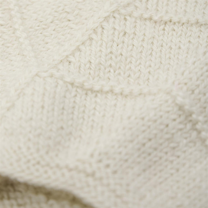 Bonnet Ears Alpaca Wool Knit  Off-White