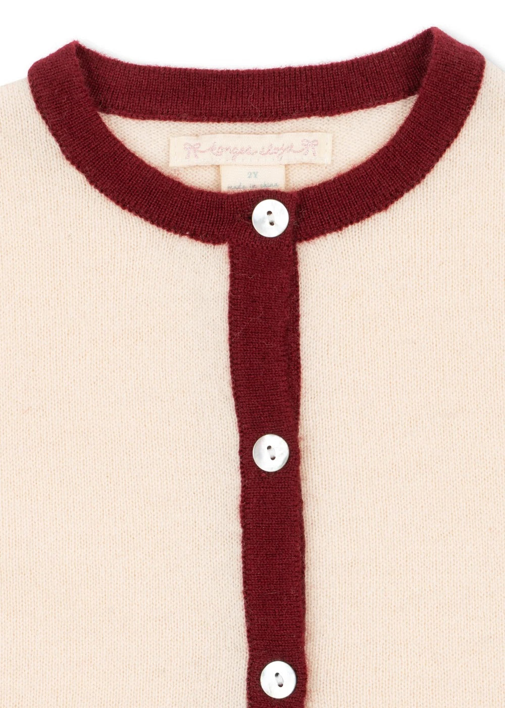 ALETTE CARDIGAN Pale Blush