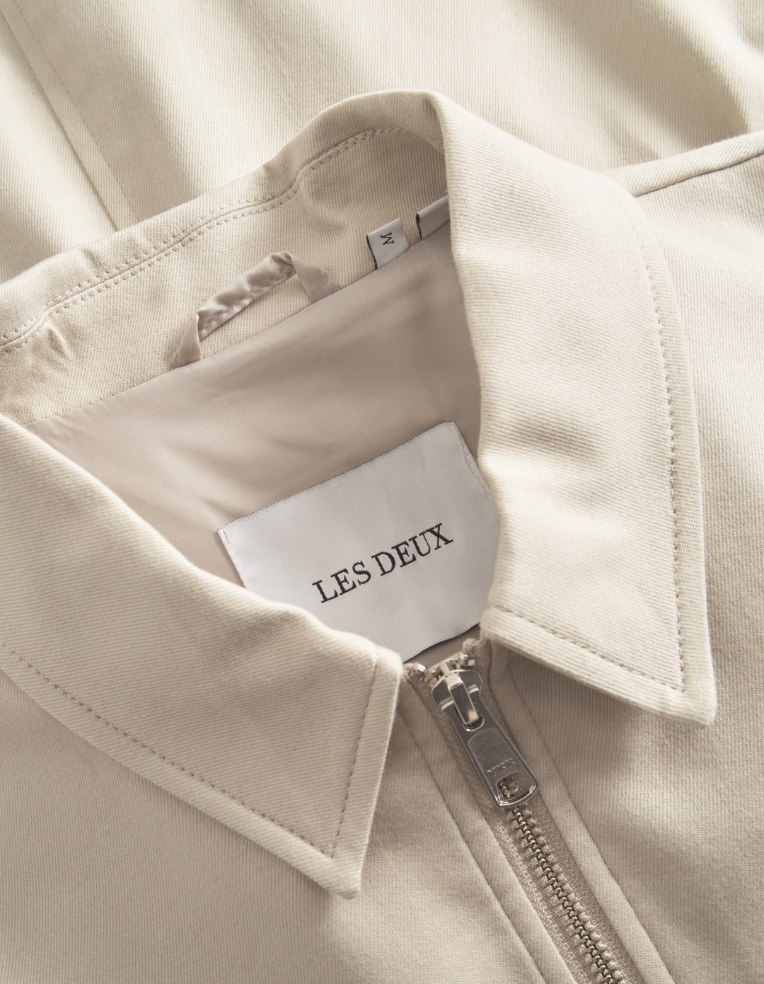 Como Cotton Coach Jacket  Light Sand