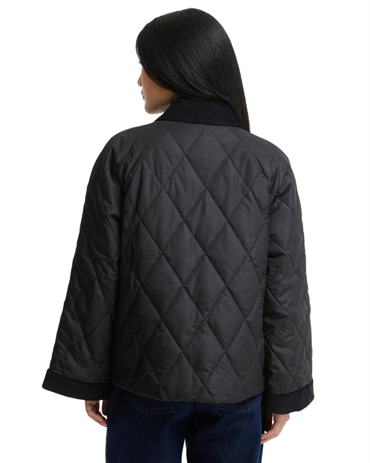 Barbour Kilnwick Quilt  Black/Ancient