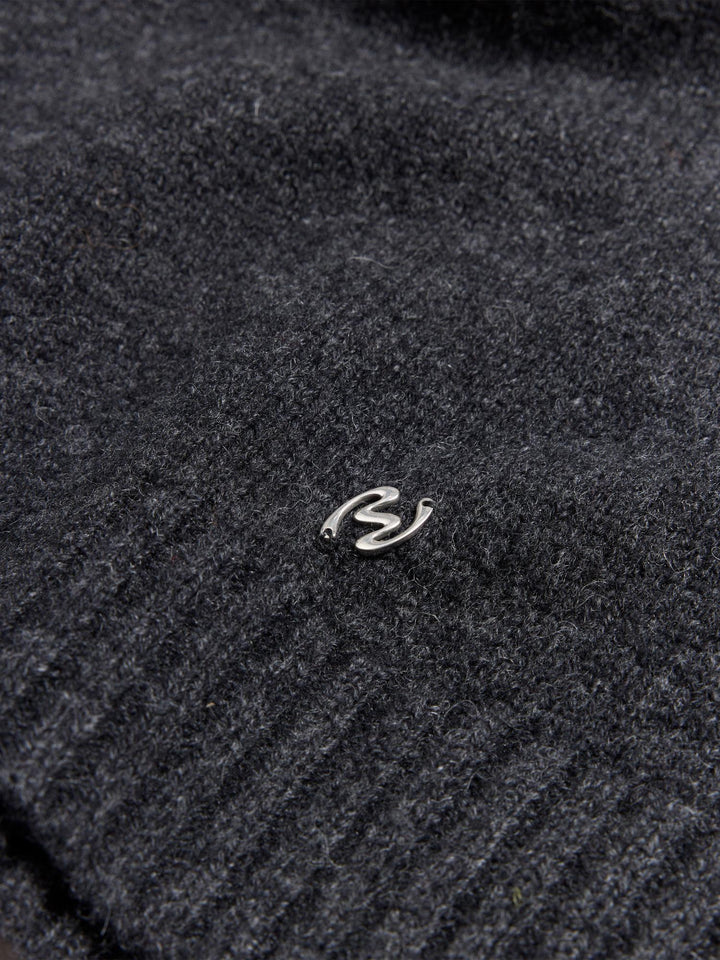 Andreas Crewneck Sweater  Dk. Grey