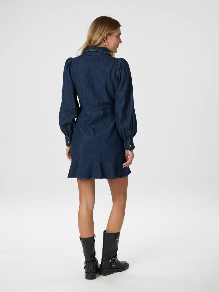 Nikko Denim Dress  Blue