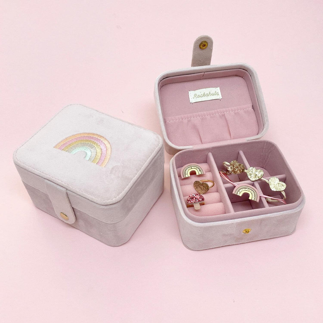 Dreamy Rainbow Jewellery Box  Pink