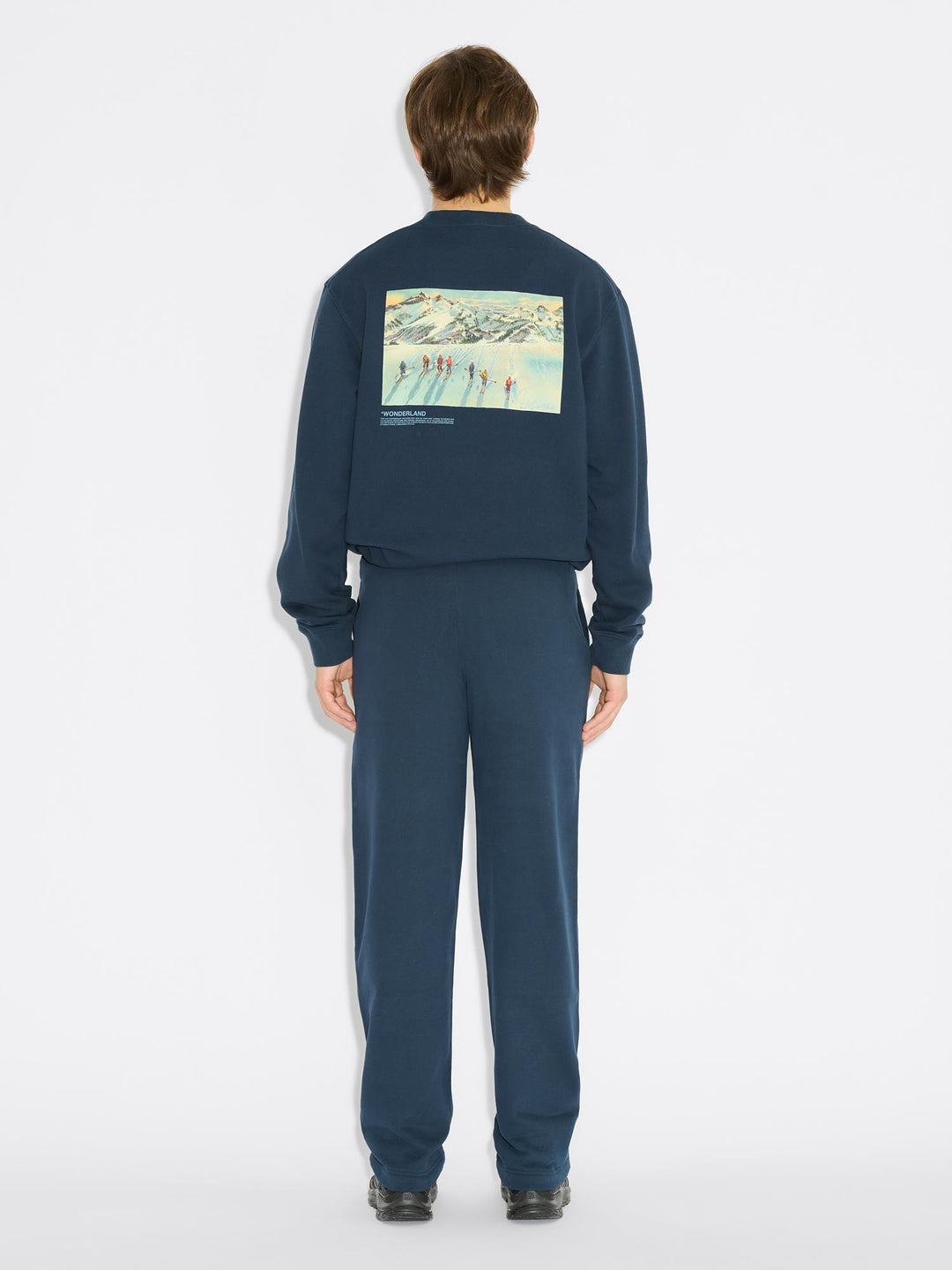 M Relaxed Trousers  Dk. Blue