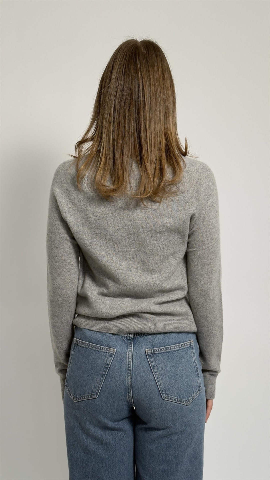 Boston o-neck  Grey Mel.