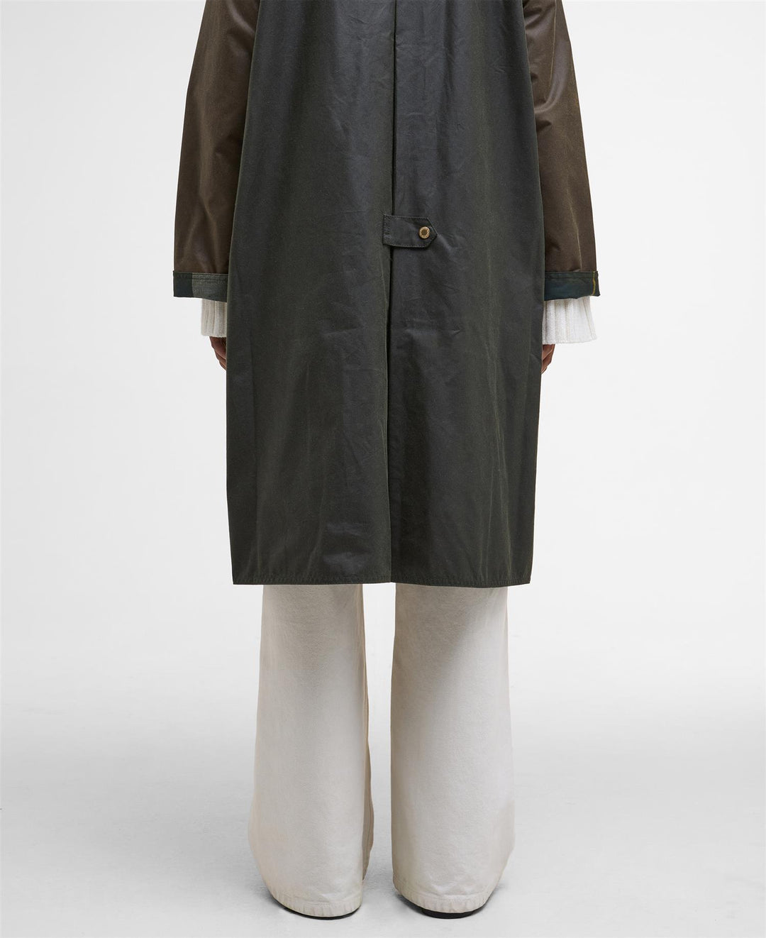Barbour Evette Wax Jacket  Fern/Beech/Ancient Tartan