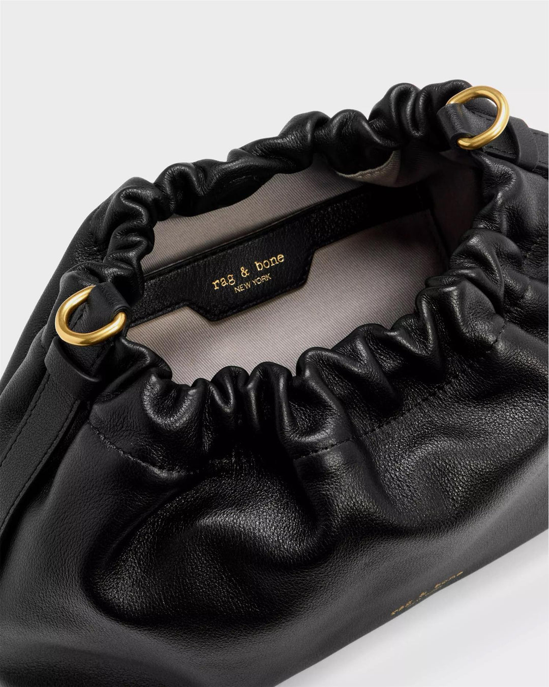 Ludlow Leather Crossbody Bag  Black
