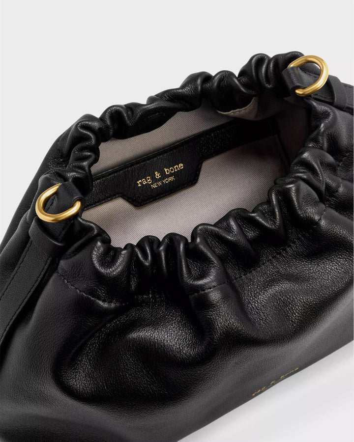 Ludlow Leather Crossbody Bag  Black