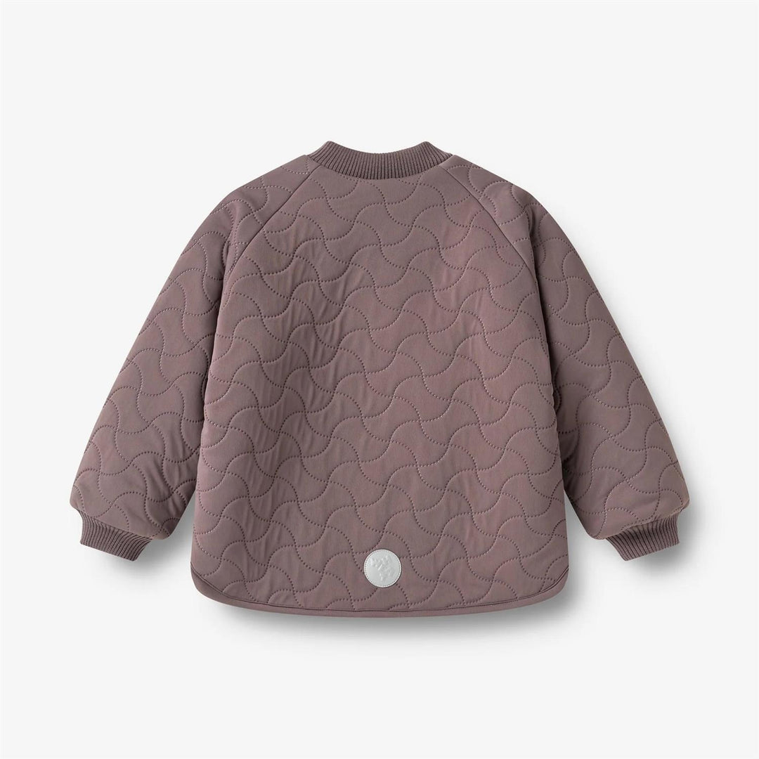 REVERSIBLE THERMO JACKET  Plum