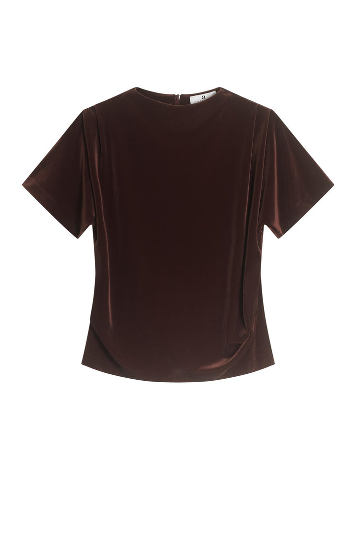 RENEE Velvet  Dk Burgundy