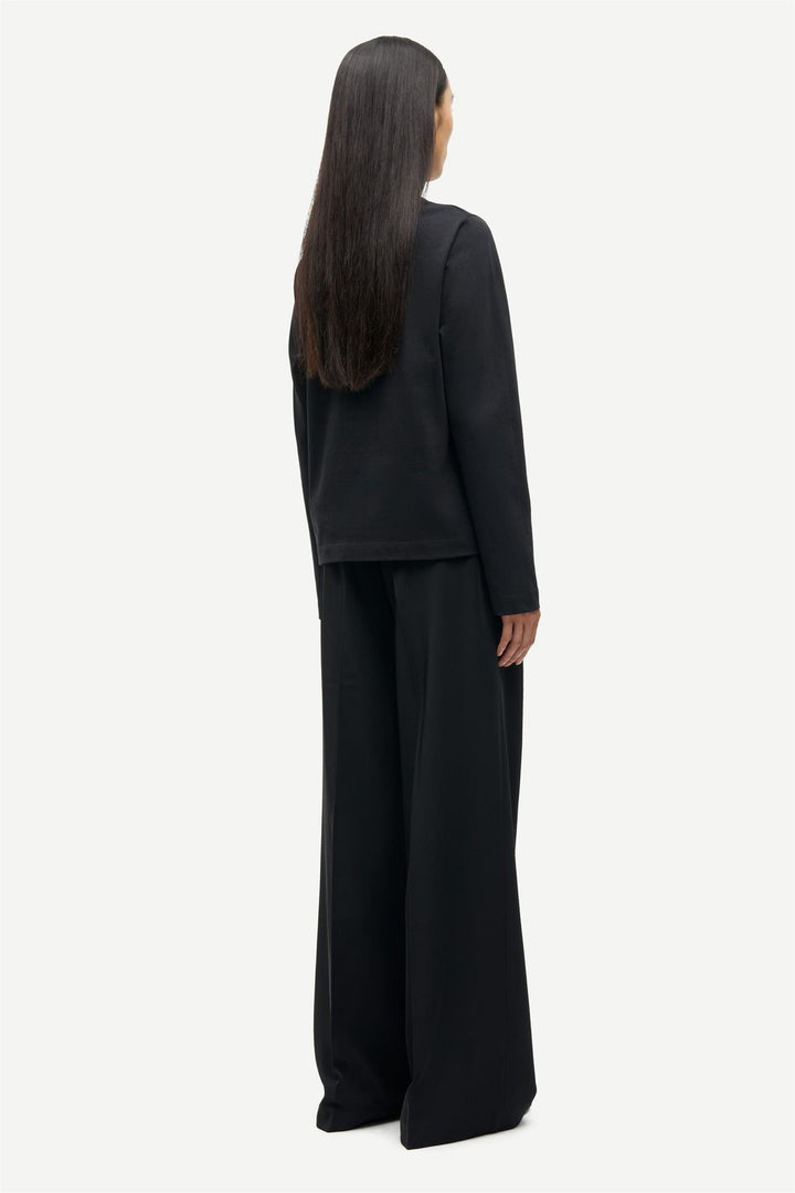 Sacamino Ls T-Shirt 6024  Black