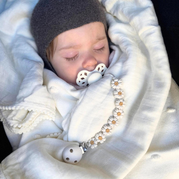 Daisy Pacifier Clip  Daisy