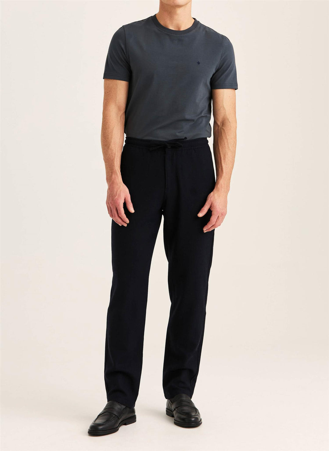 Fenix Flannel Trouser  Blue