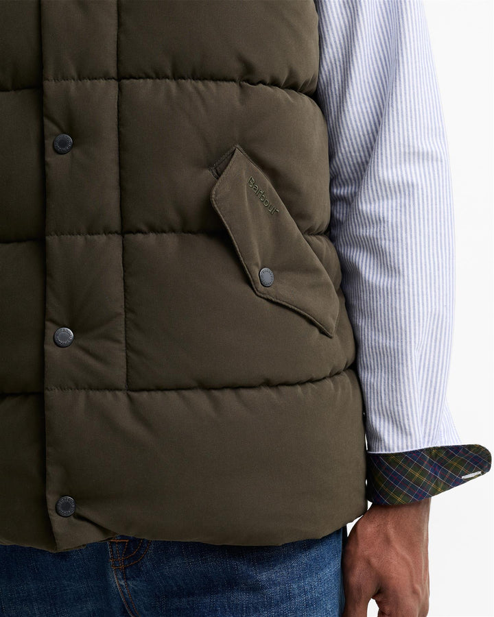 Barbour Powell Gilet  Dark Sage