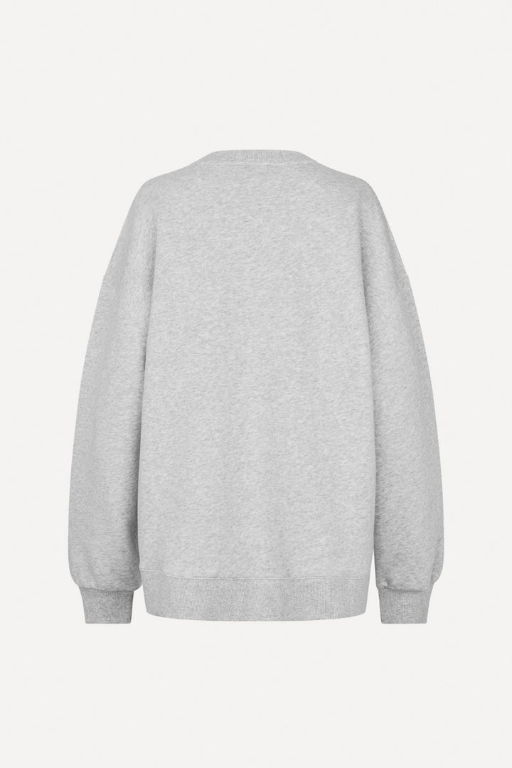 IRIS CREWNECK Light Grey Melange