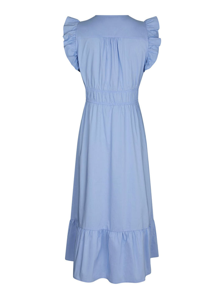 Pollana Poplin dress  Sky Blue