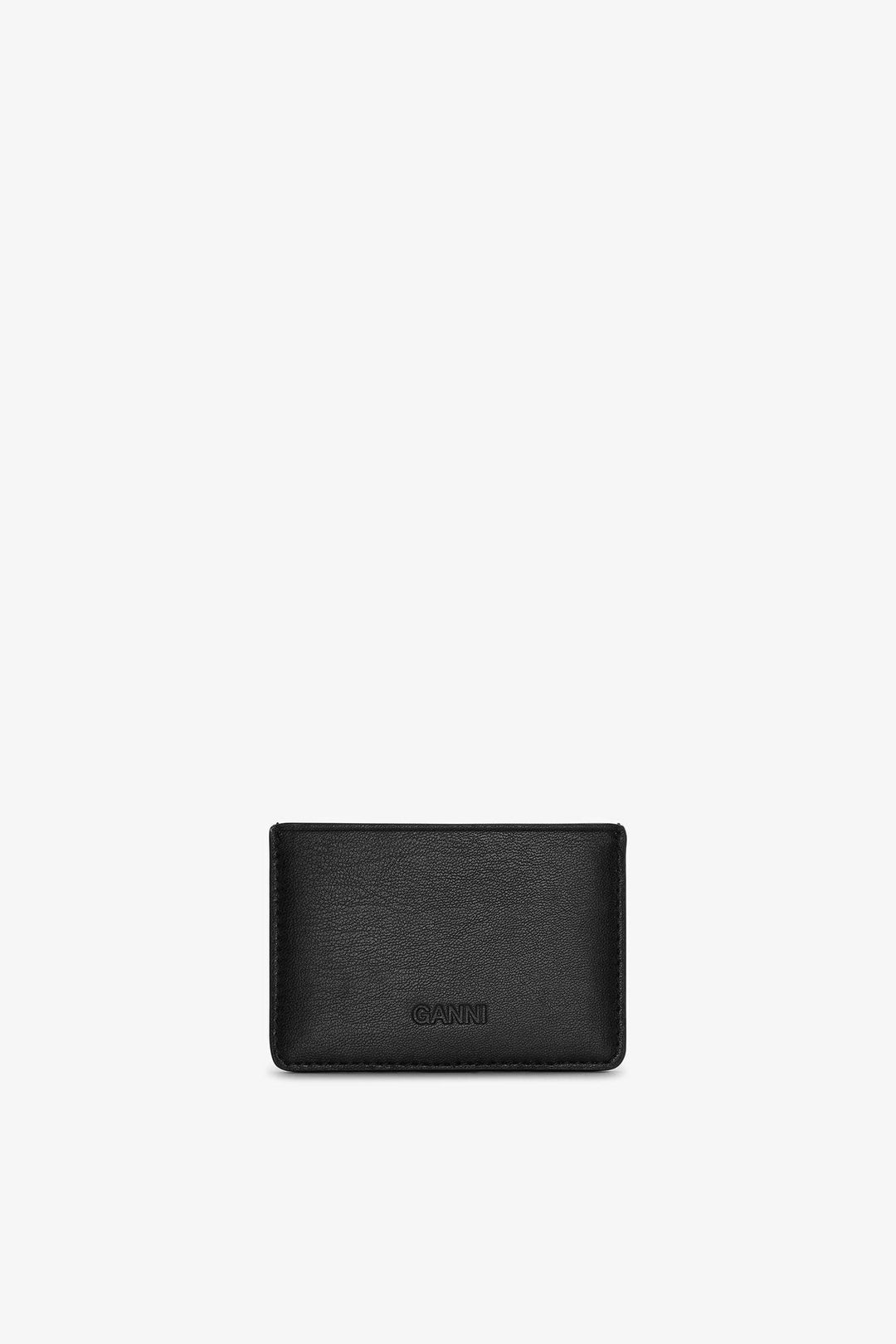 Ganni Bou Card Holder Animals  Black