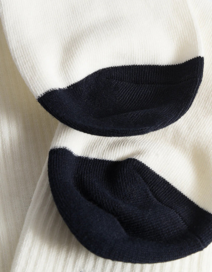 William 2-Pack Socks  Off White/Navy