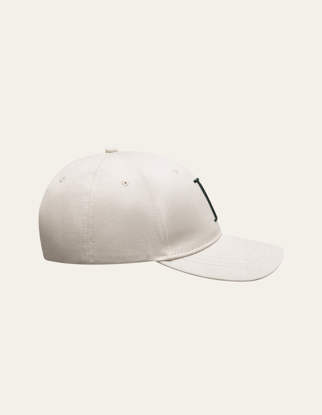 Baseball Cap Suede II  Ivory/Dark Navy