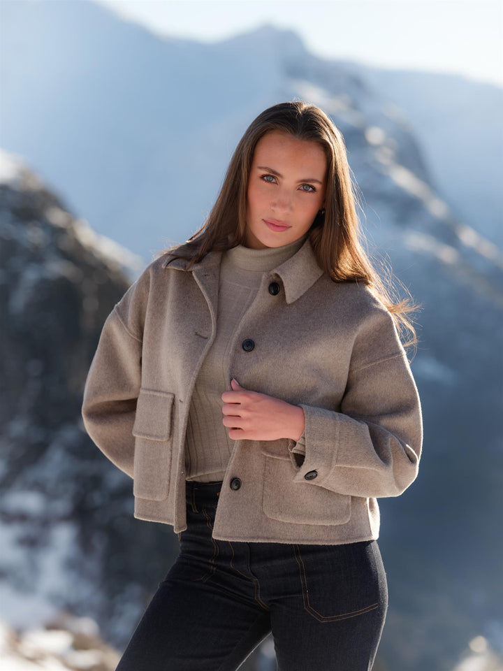 Primerose Jacket  Beige Melange
