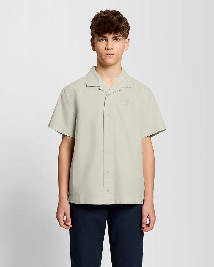 Linen Blend SS Shirt  Cove