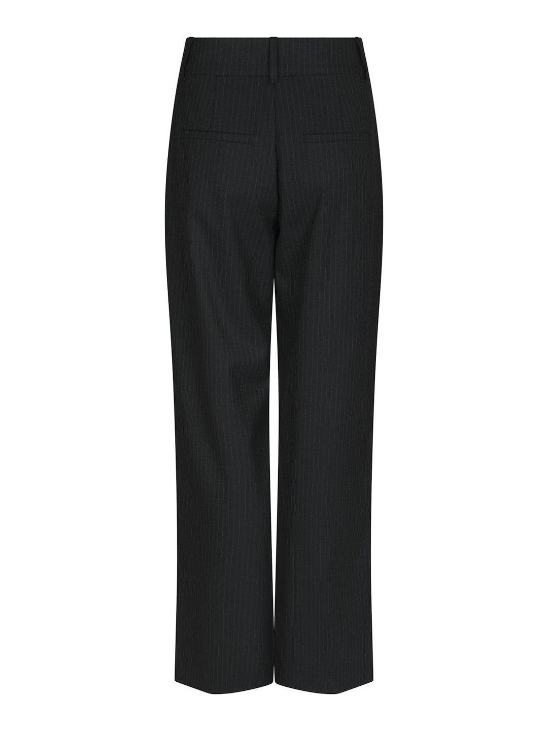 Nathalie Slim Pinstripe Pants  Dark Navy