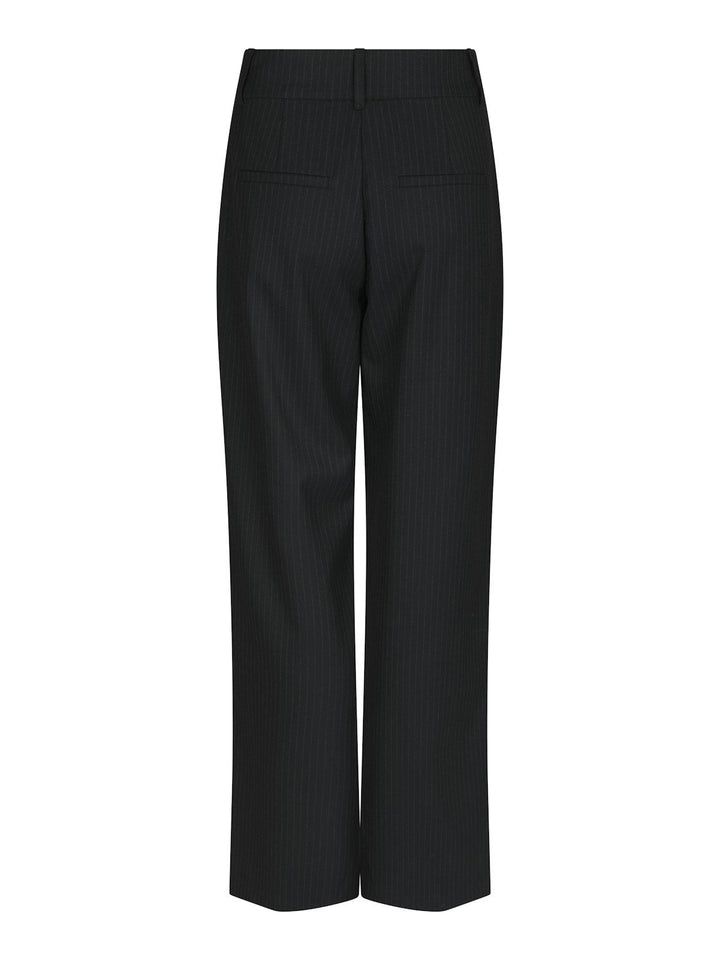 Nathalie Slim Pinstripe Pants  Dark Navy