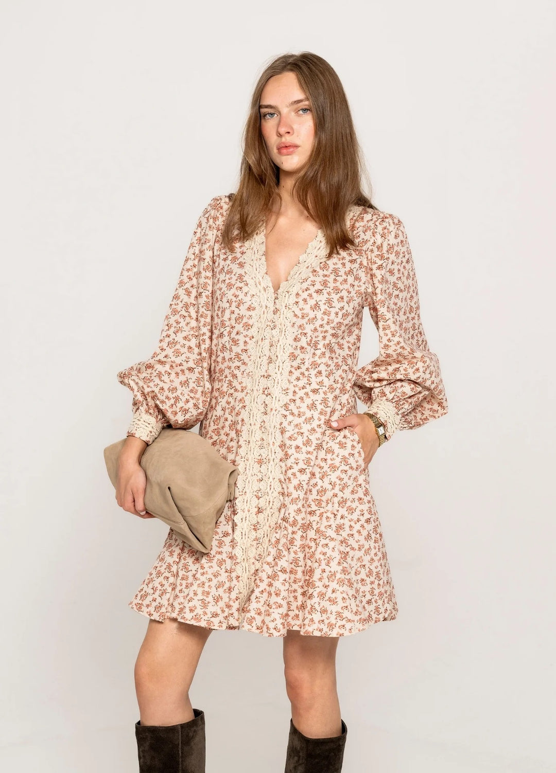 Tanvi Dress Rose Elegance  Rose Elegance