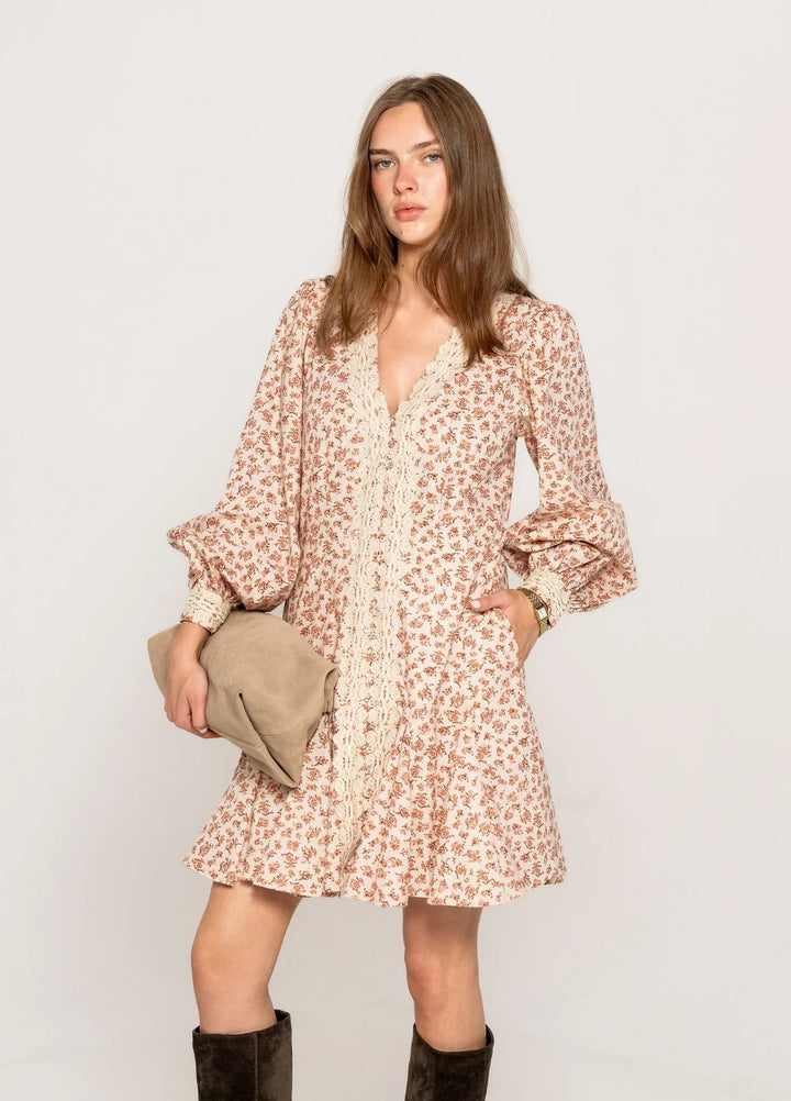 Tanvi Dress Rose Elegance  Rose Elegance