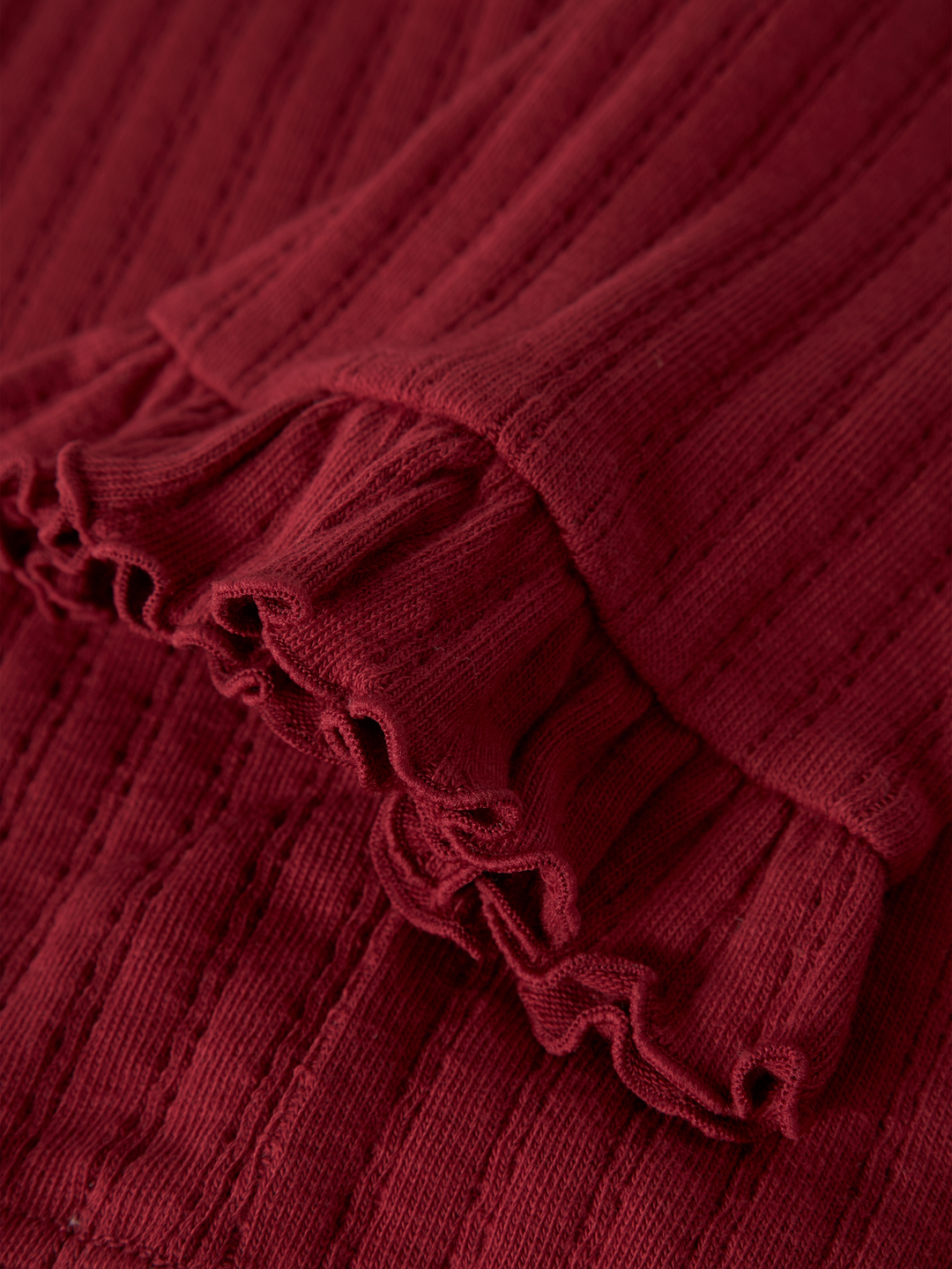 NMFRITA SIG BOOTCUT LEGGING LIL  Mellomrød