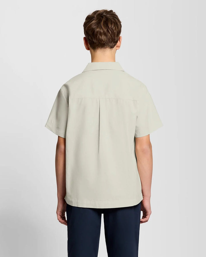 Linen Blend SS Shirt  Cove
