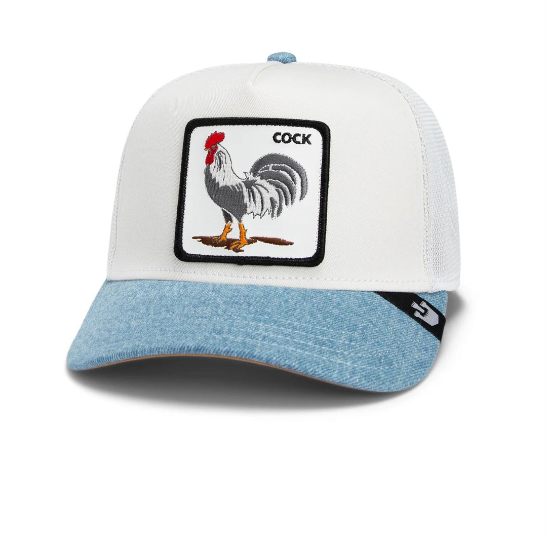 ROOSTER FAN  White