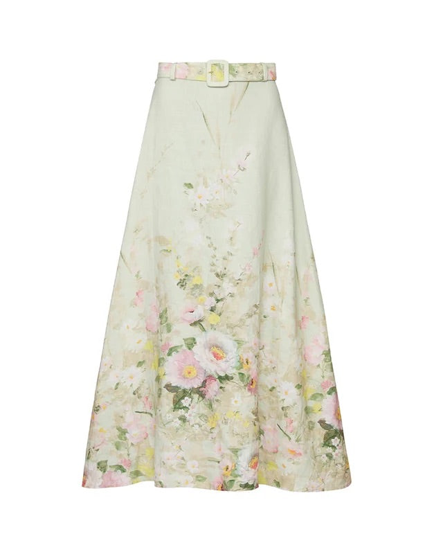 Linen Maxi Skirt  Harmony