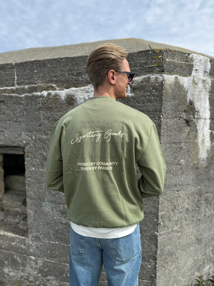 Allen Sweatshirt  Oil Green