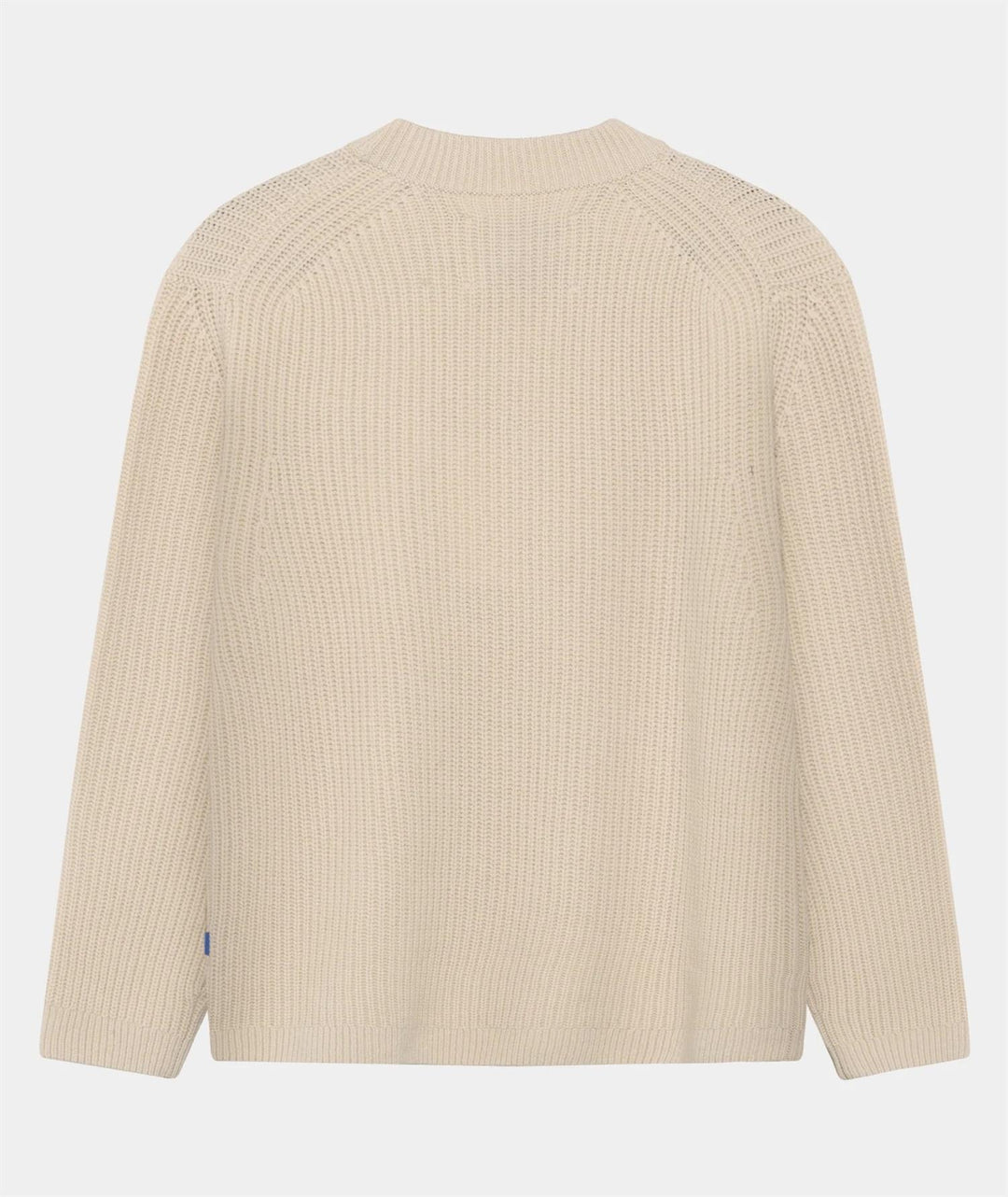 Boxy Wool Knit  Bone White