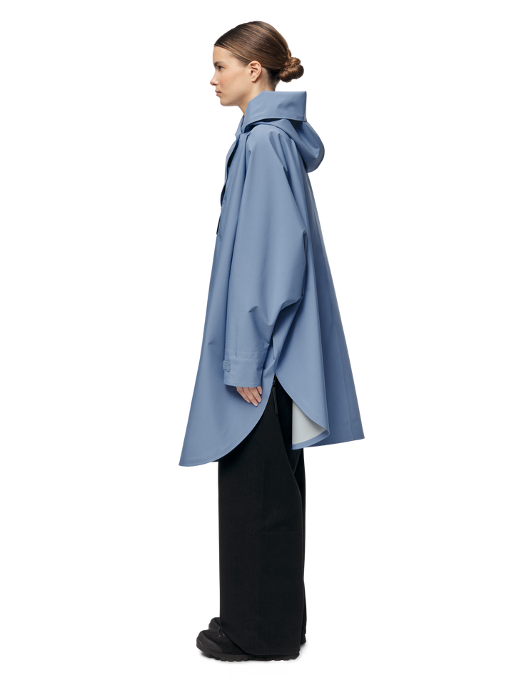 Bergen poncho  Blue Hour